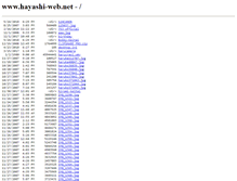 Tablet Screenshot of hayashi-web.net